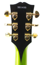 Load image into Gallery viewer, New Gibson Custom Shop M2M TRG Stinger Series 1957 Les Paul Standard One P/U VOS Gecko Green Sparkle w/Gold Grover Tuners #751433 (PDX)