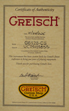 Load image into Gallery viewer, New Gretsch Custom Shop Henrichsen Masterbuilt True Timbre G6128-CS '59 Flame Ash Oil Finish w/Moto Binding #UC25013833 (PDX)