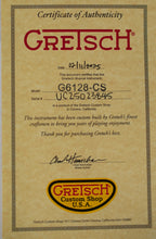 Load image into Gallery viewer, New Gretsch Custom Shop Henrichsen Masterbuilt True Timbre G6128-CS '55 Flame Maple Oil Finish w/Tortoise Binding #UC25023845 (PDX)