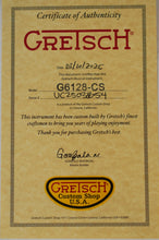 Load image into Gallery viewer, New Gretsch Custom Shop Madrigal Masterbuilt True Timbre G6128-CS '62 Flame Maple Oil Finish w/Tortoise Binding #UC25033854 (PDX)