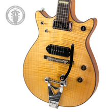 Load image into Gallery viewer, New Gretsch Custom Shop Madrigal Masterbuilt True Timbre G6128-CS '62 Flame Maple Oil Finish w/Tortoise Binding #UC25033854 (PDX)