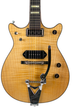 Load image into Gallery viewer, New Gretsch Custom Shop Madrigal Masterbuilt True Timbre G6128-CS '62 Flame Maple Oil Finish w/Tortoise Binding #UC25033854 (PDX)