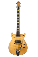 Load image into Gallery viewer, New Gretsch Custom Shop Madrigal Masterbuilt True Timbre G6128-CS '62 Flame Maple Oil Finish w/Tortoise Binding #UC25033854 (PDX)