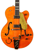 Load image into Gallery viewer, NOS 2024 Gretsch G6120T-55 VSE '55 Chet Atkins Hollow Body Western Orange Stain w/TV Jones T-Armond Pickups #JT24072205 (PDX)