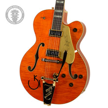 Load image into Gallery viewer, NOS 2024 Gretsch G6120T-55 Vintage Select '55 Chet Atkins VOS Vintage Orange Stain Lacquer #JT24092964 (PDX)