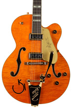 Load image into Gallery viewer, NOS 2024 Gretsch G6120T-55 Vintage Select '55 Chet Atkins VOS Vintage Orange Stain Lacquer #JT24092964 (PDX)