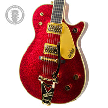 Load image into Gallery viewer, New Gretsch G6129TG Vintage Select '59 Ltd Sparkle Jet Red Sparkle w/TV Jones Ray Butts Ful-Fidelity Pickups #JT25072205 (PDX)