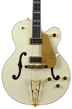 Load image into Gallery viewer, New Gretsch G6136-55 Vintage Select '55 White Falcon Vintage White w/Gold Appointments #JT24114045 (PDX)