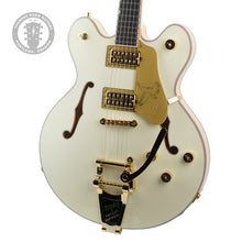Load image into Gallery viewer, New Gretsch Limited Edition Falcon Center Block Double-Cut Vintage White w/String-Thru Bigsby #JT25093024 (PDX)