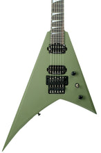 Load image into Gallery viewer, New Jackson American Series Randy Rhoads 24 Matte Olive Drab #JAS2501465 (PDX)