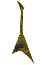 Load image into Gallery viewer, New Jackson Custom Shop Randy Rhoads RR24 2H Floyd Rose Black & Yellow Crackle #RR3908 (PDX)
