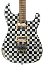 Load image into Gallery viewer, New Jackson Custom Shop Thunder Mod San Dimas Nitro Relic Black & White Checkerboard #XN19202 (PDX)