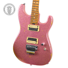 Load image into Gallery viewer, New Jackson Custom Shop Thunder Mod San Dimas Nitro Relic Champagne Sparkle Thunder Road Exclusive #XN17913 (PDX)