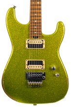 Load image into Gallery viewer, New Jackson Custom Shop Thunder Mod San Dimas Nitro Relic Chartreuse Sparkle Thunder Road Exclusive #XN17915 (PDX)