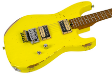 Load image into Gallery viewer, New Jackson Custom Shop Thunder Mod San Dimas Nitro Relic Graffiti Yellow Thunder Road Exclusive #XN17953 (PDX)