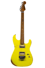 Load image into Gallery viewer, New Jackson Custom Shop Thunder Mod San Dimas Nitro Relic Graffiti Yellow Thunder Road Exclusive #XN17953 (PDX)