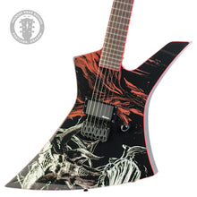 Load image into Gallery viewer, New Jackson X-Series Limited Edition Kelly Hardtail Diablo Black w/Runic Position Markers #ISJ2600129 (PDX)