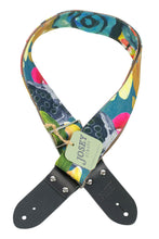 Load image into Gallery viewer, Josey Artisan Guitar Straps - Petal Riot (PDX)