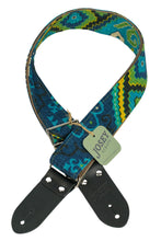 Load image into Gallery viewer, Josey Artisan Guitar Straps - Spanish Tile (PDX)