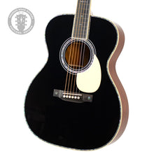 Load image into Gallery viewer, New Martin Custom Shop Style-42 OM 14-Fret Black Top w/Adirondack Spruce & Cocobolo #2934644 (PDX)