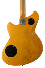 Load image into Gallery viewer, New Novo Limited Chambered Serus H2 Lightly Distressed Amber w/Lollar Low-Wind Imperial Humbuckers #26156 (PDX)