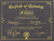 Load image into Gallery viewer, New Rock N Roll Relics Thunders TRG Skate Deck Series '60s Neck #241806 (PDX)