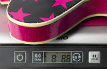 Load image into Gallery viewer, New Rock N Roll Relics Lightning Relic Black & Pink Sparkle Stars #252014 (PDX)