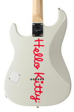 Load image into Gallery viewer, New Squier Hello Kitty Stratocaster White w/Hello Kitty Graphics #CYKF25009251 (PDX)