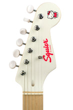 Load image into Gallery viewer, New Squier Hello Kitty Stratocaster White w/Hello Kitty Graphics #CYKF25009084 (PDX)