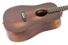 Load image into Gallery viewer, New Martin DJR-10E Junior Streetmaster Dark Mahogany Distressed w/Fishman Electronics #2935968 (PDX)