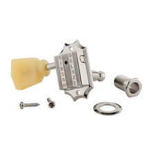Load image into Gallery viewer, Gibson Deluxe Yellow Key Tuner Set Vintage Nickel (PDX)