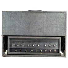 Load image into Gallery viewer, 1960s Silvertone 1484 Amplifier Head and 2x12 Cab Gray Tolex w/Foot Switch (PDX)
