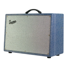 Load image into Gallery viewer, Used Supro Dual Tone 1624T 1X12 Combo Blue/Gray Tolex #00676 (PDX)