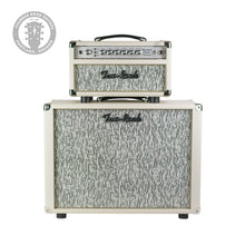 Load image into Gallery viewer, New Two Rock Studio Signature Head & 1X12 Cab Ivory Bronco w/Black & White Pinstripe Grill Cloth #1654/22028 (PDX)
