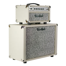 Load image into Gallery viewer, New Two Rock Studio Signature Head & 1X12 Cab Ivory Bronco w/Black & White Pinstripe Grill Cloth #1654/22028 (PDX)