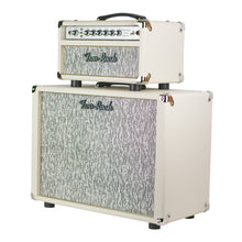 Load image into Gallery viewer, New Two Rock Studio Signature Head & 1X12 Cab Ivory Bronco w/Black & White Pinstripe Grill Cloth #1654/22028 (PDX)