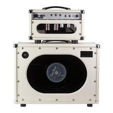 Load image into Gallery viewer, New Two Rock Studio Signature Head & 1X12 Cab Ivory Bronco w/Black & White Pinstripe Grill Cloth #1654/22028 (PDX)