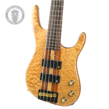 Load image into Gallery viewer, Used Acacia Custom Long Scale 5-String Bass Quilted Maple w/Mahogany, Maple, and Bubinga Neck #NSN (PDX)