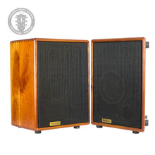 Load image into Gallery viewer, Used Daedalus W-803 Acoustic Guitar Speaker Cabinets Pair Natural Wood #NSN (PDX)