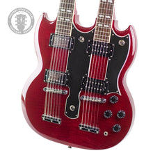 Load image into Gallery viewer, 2007 Epiphone G-1275 Double Neck SG Cherry #V07111089 (PDX)