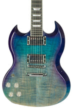 Load image into Gallery viewer, 2019 Gibson SG High Performance Left-Handed Blueberry Fade #190022201 (PDX)