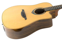 Load image into Gallery viewer, Used LAG Tramontane THV30DCE Smart Guitar Natural w/HyVibe Electronics & Effects #2108LT23175 (PDX)