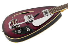 Load image into Gallery viewer, 2000s Phantom Guitar Works Teardrop Guitar Limited Edition Purple Flame - All Original #J21323-2USA (PDX)