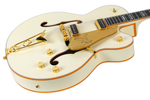 Load image into Gallery viewer, New Gretsch G6136-55 Vintage Select '55 White Falcon Vintage White w/T-Armond Pickups #JT25010215 (PDX)