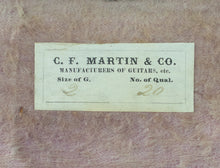 Load image into Gallery viewer, 1860s Martin 2-20 Parlor Guitar #NSN (PDX)
