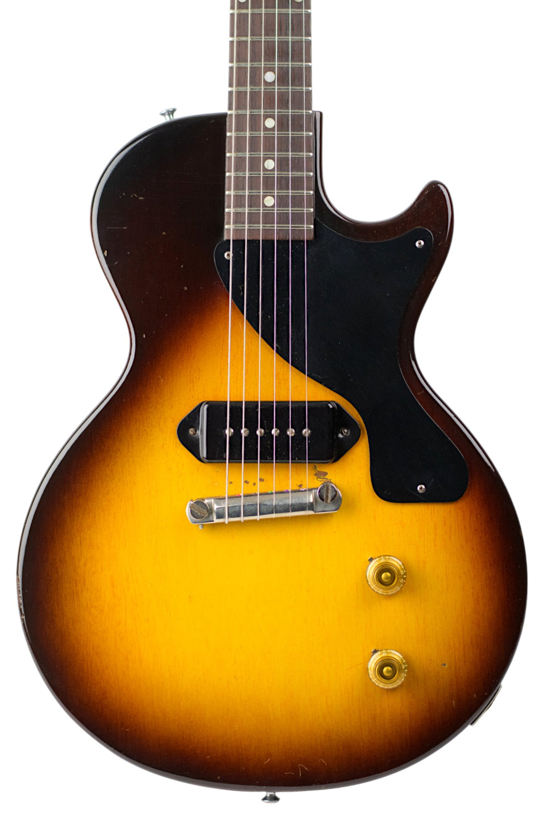 1957 Gibson Les Paul Junior Sunburst w/Brazilian Board & Original P-90 #72843 (PDX)
