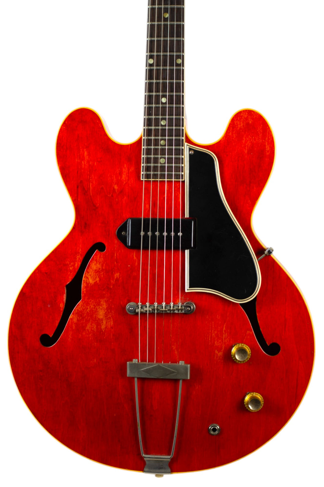 1960 Gibson ES-330TC Naturally Faded Cherry w/Brazilian Rosewood Fretboard #R437XX  (PDX)