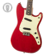 Load image into Gallery viewer, 1964 Fender Duo-Sonic Transparent Cherry w/Original Hard Shell Case #L32637 (PDX)
