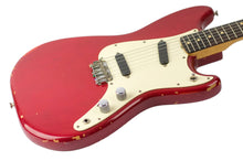 Load image into Gallery viewer, 1964 Fender Duo-Sonic Transparent Cherry w/Original Hard Shell Case #L32637 (PDX)
