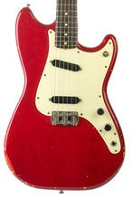 Load image into Gallery viewer, 1964 Fender Duo-Sonic Transparent Cherry w/Original Hard Shell Case #L32637 (PDX)
